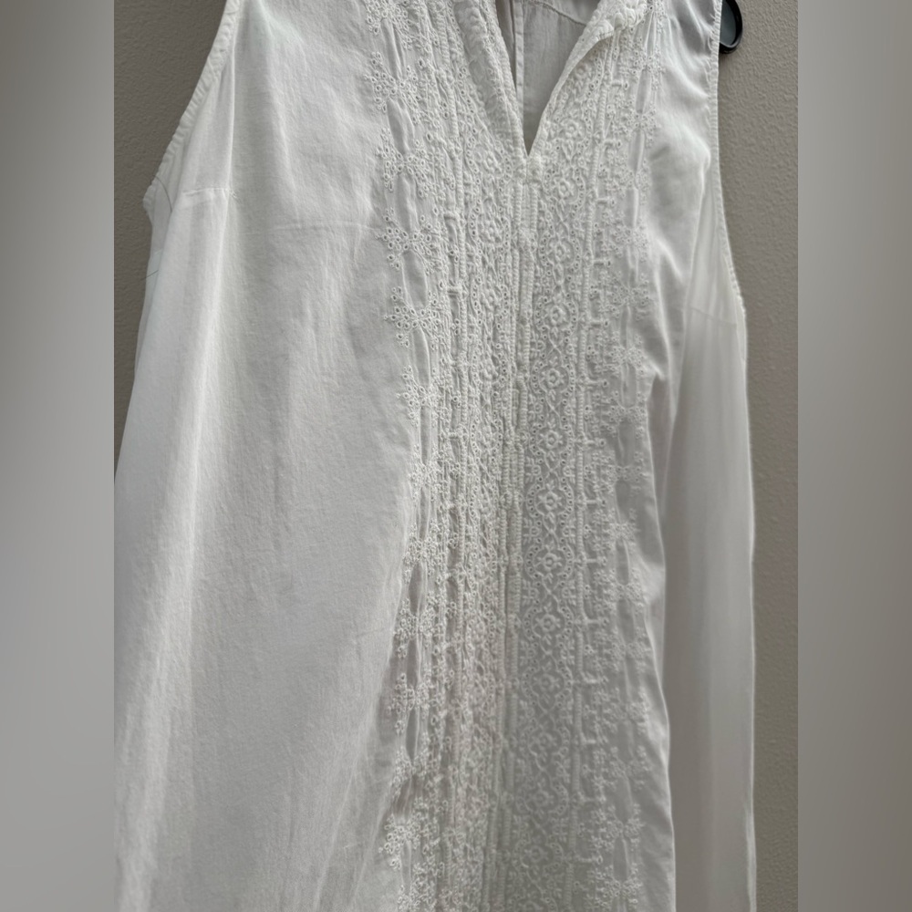 Spring Wedding Dress Johnny Was Embroidered Cotton Dress - Picture 5 of 6